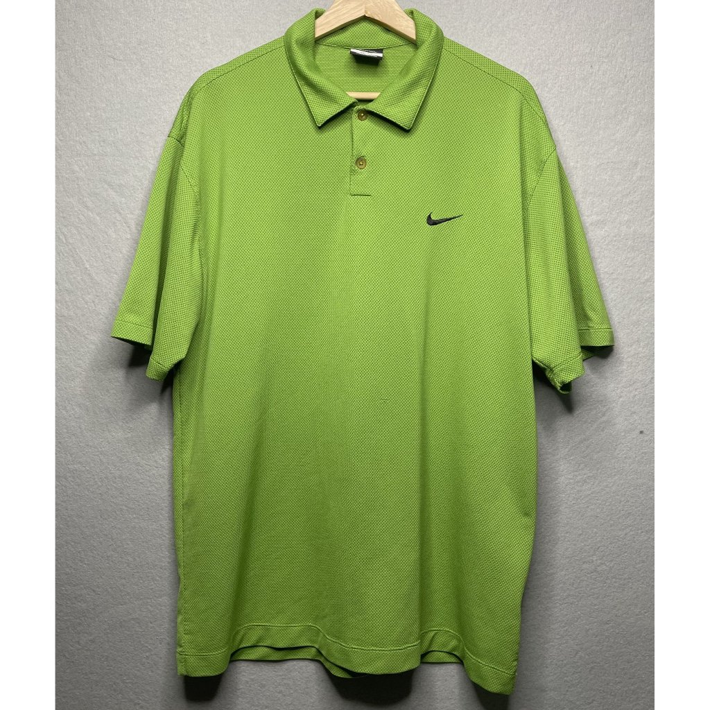 Nike Golf Mens DriFit Polo Shirt Xl Green